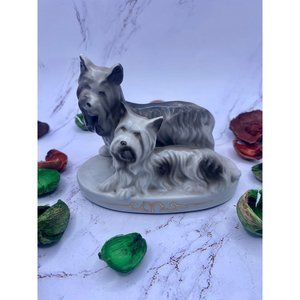 Scotty Dog and Puppies,‎ Made in Japan, porcelain. Gorgeous!